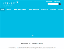 Tablet Screenshot of concerngroup.org